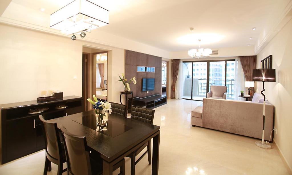 Xcellent International Serviced Apartment Guangzhou Buitenkant foto