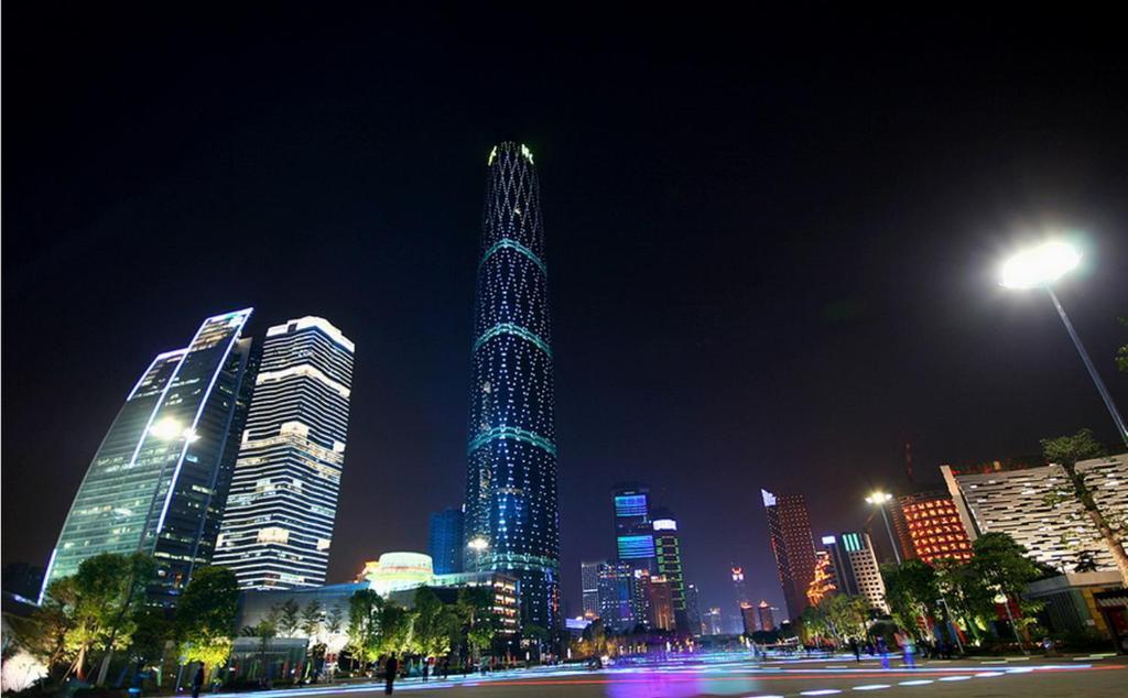 Xcellent International Serviced Apartment Guangzhou Buitenkant foto