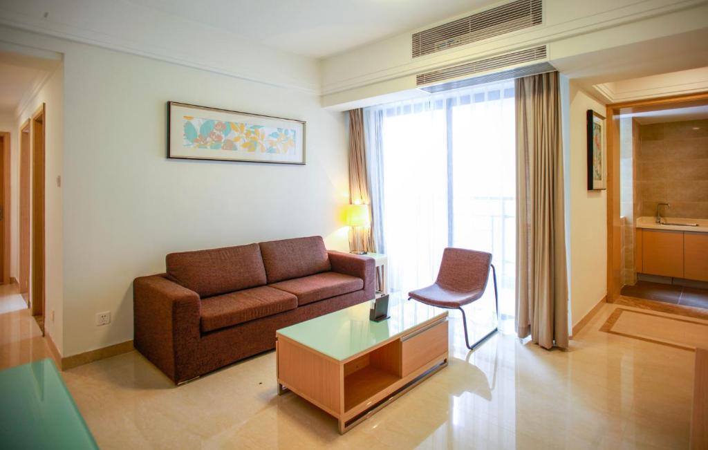 Xcellent International Serviced Apartment Guangzhou Kamer foto