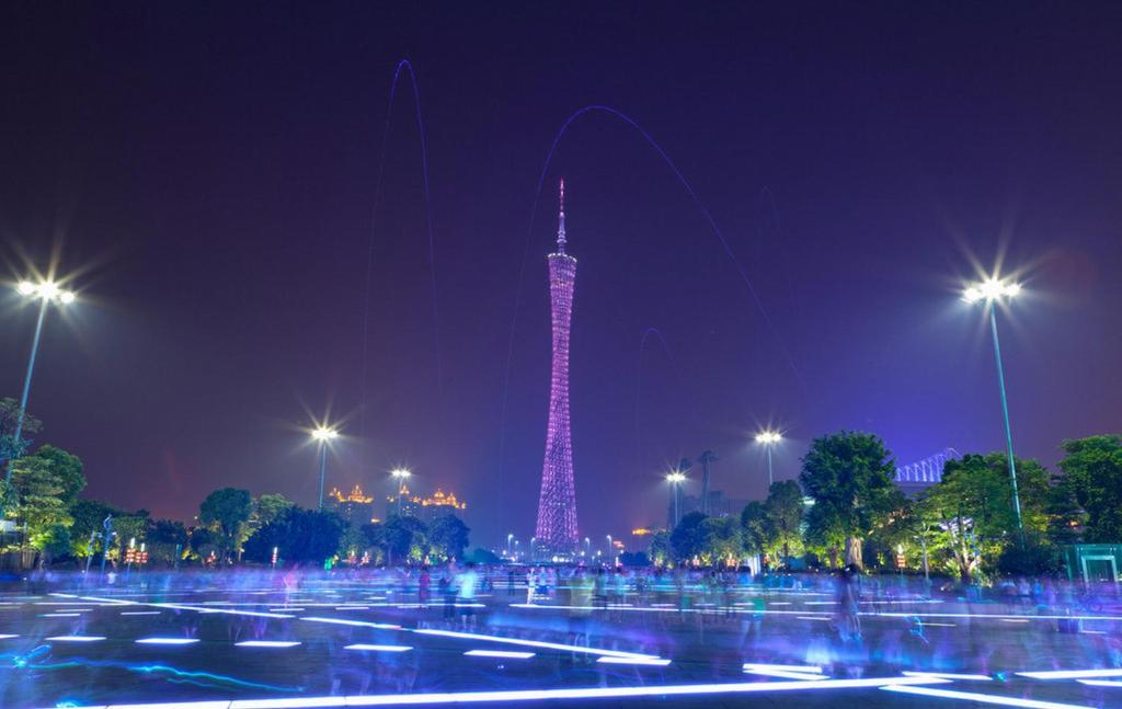 Xcellent International Serviced Apartment Guangzhou Buitenkant foto