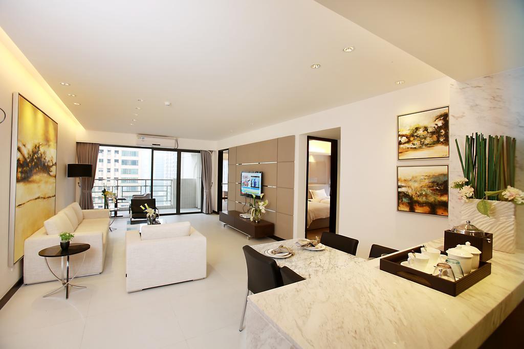 Xcellent International Serviced Apartment Guangzhou Buitenkant foto
