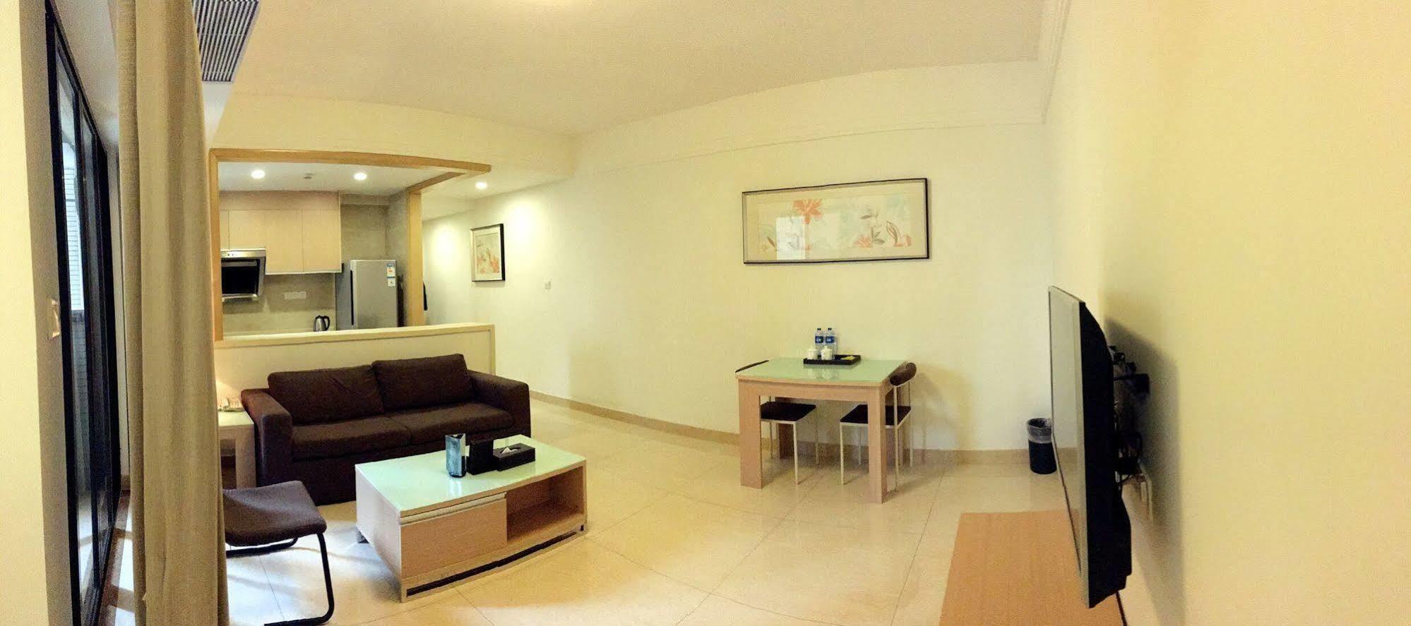 Xcellent International Serviced Apartment Guangzhou Buitenkant foto