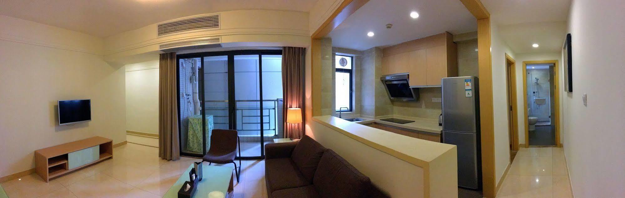 Xcellent International Serviced Apartment Guangzhou Buitenkant foto