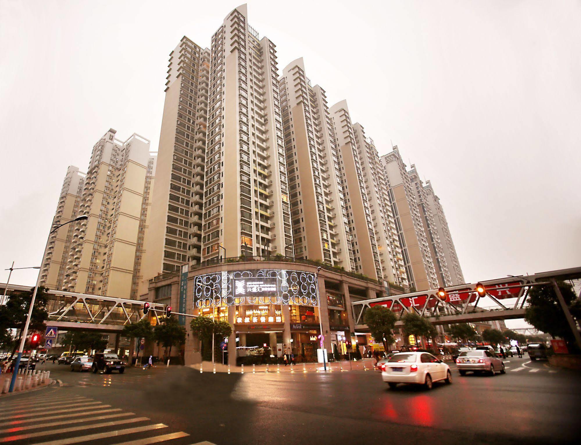 Xcellent International Serviced Apartment Guangzhou Buitenkant foto