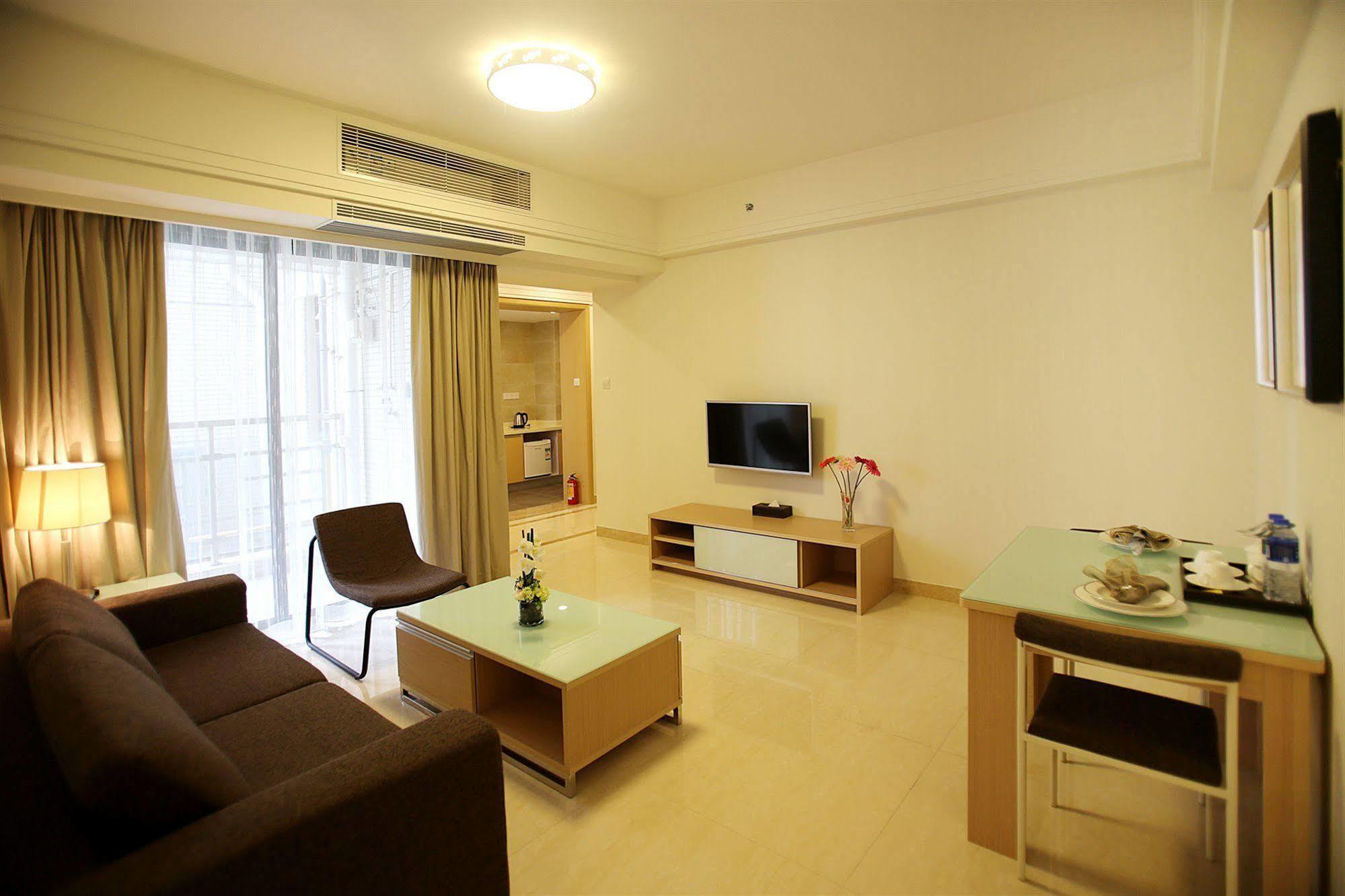 Xcellent International Serviced Apartment Guangzhou Buitenkant foto