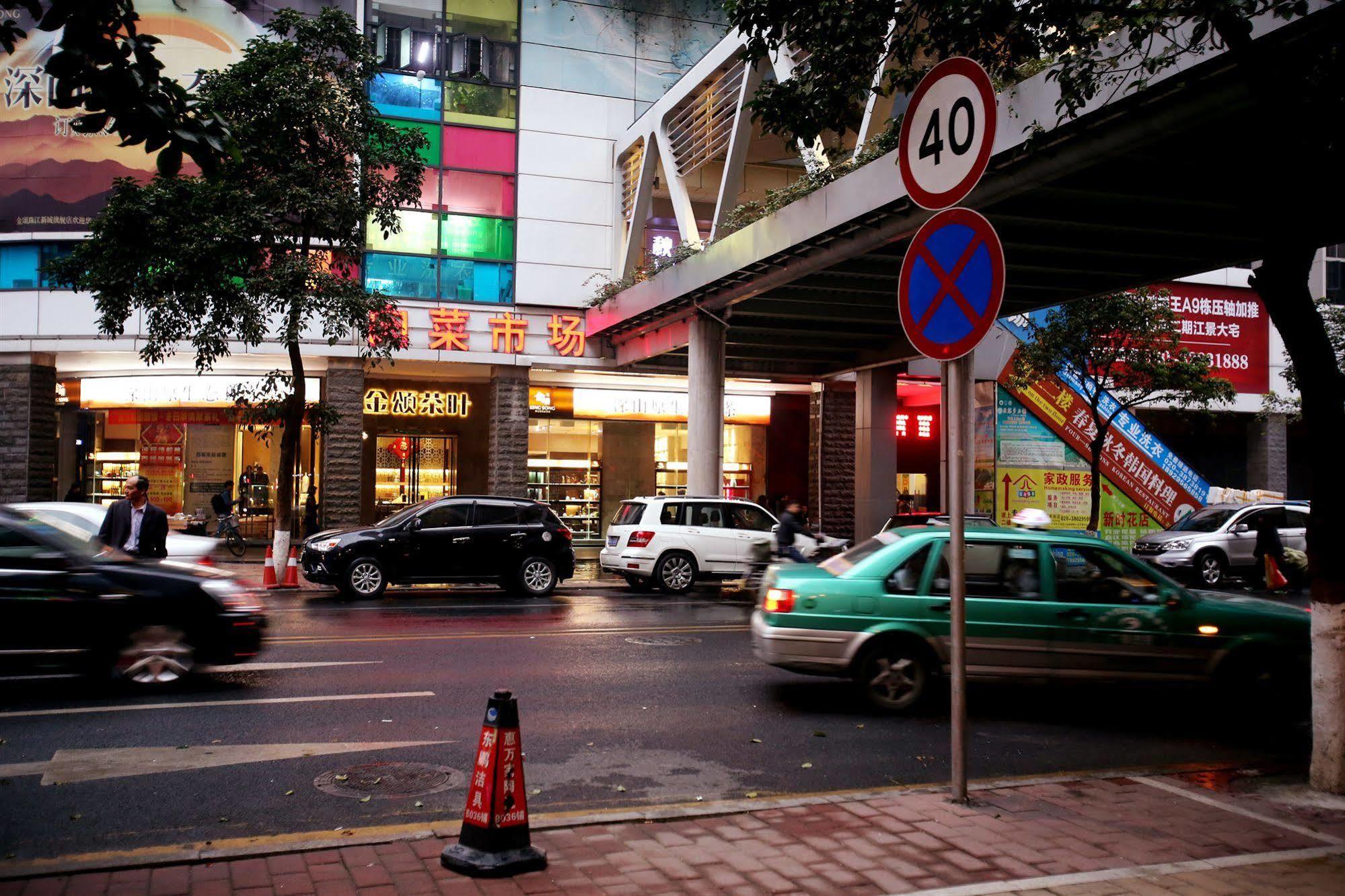 Xcellent International Serviced Apartment Guangzhou Buitenkant foto
